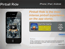 Tablet Screenshot of pinballride.massivefinger.com